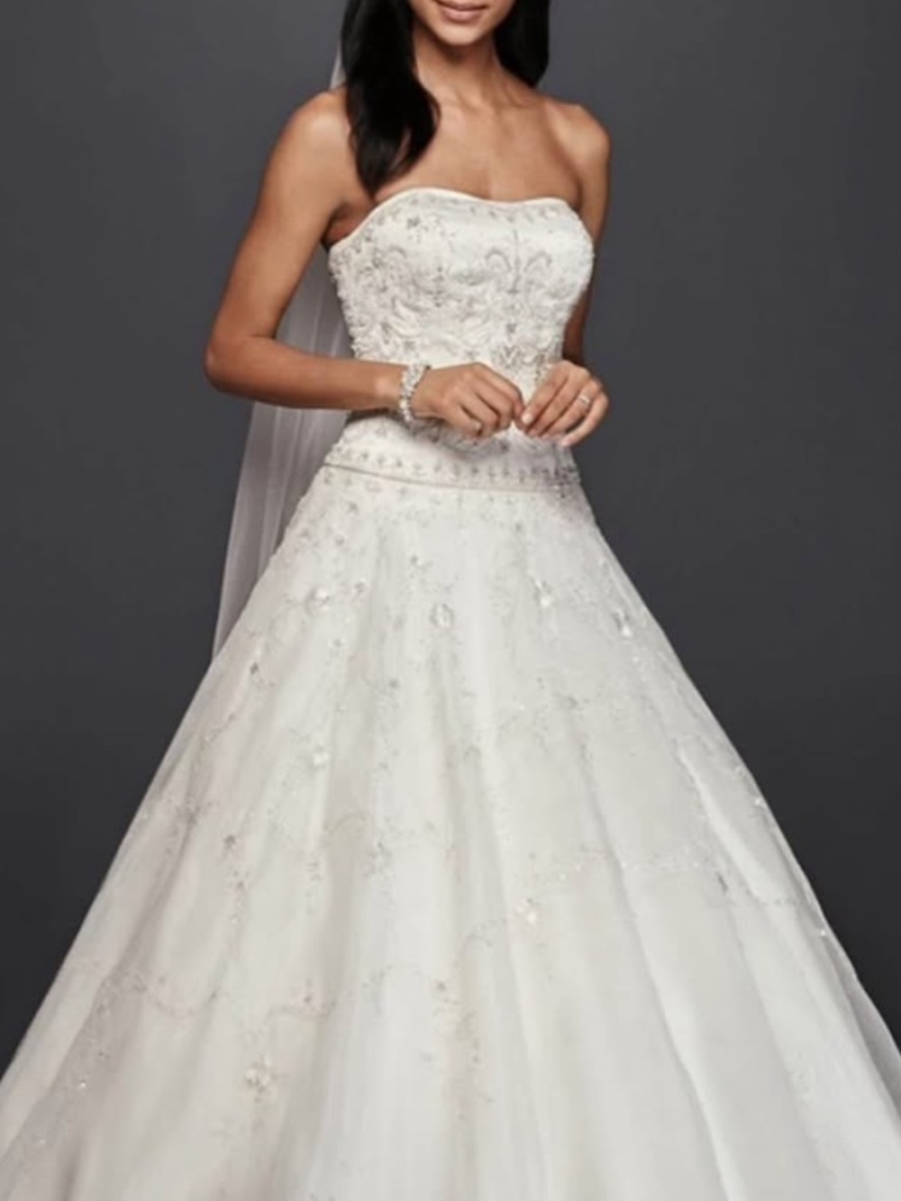 Oleg Cassini Wedding Dress - Picture 5 of 6